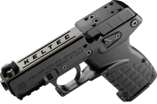 Kel-Tec P17 Compact 22LR Semi-Auto Pistol - 3.8" - Green Slide
